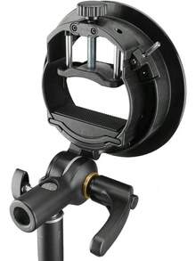 Soporte de Flash Godox S2 Tipo S Soporte de Montura Bowens Compatible con Flash Godox V1 AD200Pro AD400Pro AD200 V860II TT685 TT600 TT350 - S2 - Ver 8