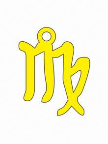 1件时尚18K镀金不锈钢简约十二生肖字母吊坠项链，适合女性，适合派对、日常佩戴、圣诞礼物 - 金色 - 查看 10