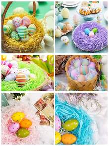 1 Gói, Hộp Quà Tặng Raffia HAPPY FAST 20g/100g, Cỏ Đệm Sáng Tạo Cho Quà Tặng Sinh Nhật, Đám Cưới Và Phù Dâu, Giấy Lụa Cắt Nhăn, Giấy Nhồi Raffia Thủ Công, Quà Tặng Ngày Lễ Phục Sinh, Đồ Trang Trí Tiệc Sinh Nhật - Nhiều màu - Xem 5