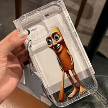 Funda de teléfono de estilo lujoso y lindo, funda de protección personalizada creativa y sencilla, con protección contra golpes y caídas, suciedad y durabilidad, compatible con XR/X/XS/XS Max|11/11 Pro/11 Pro Máx|12/12 Pro/12 Pro Máx| 13/13 Pro/13 Pro Max.| 14/14 Pro/14 Plus/14 Pro Máx.| 15/15 Pro Max/15 Pro/15 Plus| 16/16 Pro/16 Pro Max/16 Plus|Diseño de  17/17 Pro/17 Pro Max/17 Air: la funda trasera transparente de TPU suave de alta calidad es el regalo de cumpleaños perfecto para novias, novios, esposos, esposas, amigos o para uno mismo. - Transparente 1152 - Ver 3
