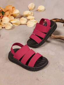 Fashionable Casual Slip-On Infant/Toddler Boys/Girls Sandals, Flat Outdoor Infant Shoes [Please Order One Size Up]