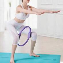Pilates Ring Yoga Fitness Leg Shaper Crescent Grip Magic Circle Multi-Function Leg Toning Ring - Multicolor - View 1