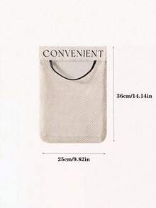 2 st praktisk nätförvaringspåse för kök, väggmonterad hängande organisatör med stor kapacitet, återanvändbar nätpåse för dörröppning, andningsbar enkel design för verktygsorganisation