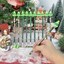 20/30 Peças Lápis de Madeira Temáticos como Presentes de Feriado, Lápis Apagáveis Adequados para Escola e Ocasiões de Feriado, Papelaria, Ferramentas de Escrita Sazonais, Lápis Decorativos, Lápis, Lápis Apagáveis, Materiais de Escrita, Adequados para Professores e Alunos