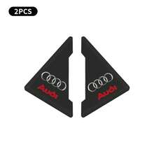 2Pcs Cubierta de Esquina de Puerta de Coche Protector Anti-arañazos Para Audi A3 8L 8V 8P A4 B5 B6 B7 B8 A5 A6 C5 C6 C7 A7 A8 D2 D3 Q5 Q7 - Para Sline-2PCS - Ver 7