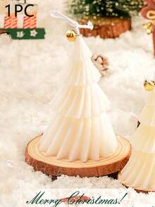 1 pieza Candelabro con forma de árbol de Navidad de 4 niveles, adecuado para decoración del hogar, restaurante, cumpleaños, fiesta, baño, fragancia, decoración de ambiente, recuerdo creativo - Multicolor - Ver 14