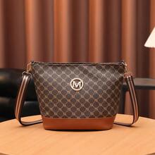 Bohemian Style Vintage Large Capacity Wide Strap Shoulder Bag, Women's Fashion Casual Crossbody Bag, Perfect Holiday Gift, Suitable For Shopping And Dating - Coffee - View 9