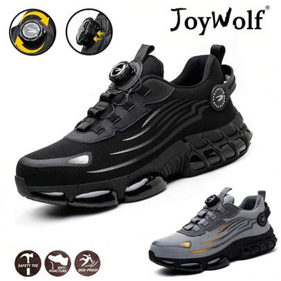 PPE Safety Shoes Mens Womens Air Trainers Cap Steel Toe Work Boots Hiking Lightweight UK Chrisstmas Gifts