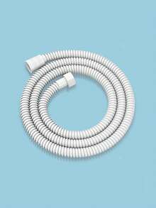 150cm/59-Inch Gold & White Shower Hose, Stainless Steel Braided Shower Hose, Universal Connector, Explosion-Proof And Rust-Proof Shower Hose