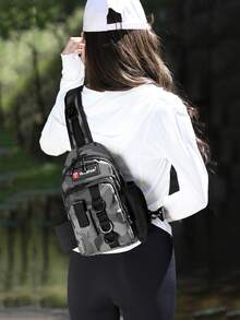 高品质耐用渔具包，带鱼竿支架和多个隔层，优质拉链设计，适合钓鱼和户外活动，可存放钓鱼配件，是送给男士的理想钓鱼礼物，也是钓鱼装备的完美选择。