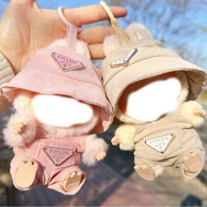 [Chỉ quần áo] Bộ quần áo có thể thay đổi cho búp bê 17cm, kèm phụ kiện, móc khóa, bộ đồ có mùi thơm dành cho búp bê , quà tặng tựu trường, bộ sưu tập mùa hè, quà sinh nhật/lễ hội.