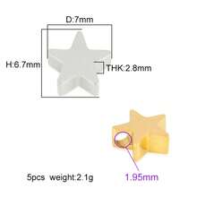 5个抛光不锈钢十字架和心形吊坠，适合手工珠宝制作、DIY手链和项链 - 吊墜 - 查看 6