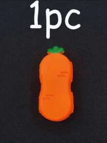 1 pieza Soporte de ducha con ventosa sin taladro y base fija, adhesión fuerte, diseño en forma de zanahoria, soporte de ducha con ventosa en forma de zanahoria, soporte de ducha sin taladro, accesorio de base de cabezal de ducha para baño, ventosa de cabezal de ducha para baño, apto para accesorios de baño y ducha, fácil de instalar en vidrio, bañera, instalación de tubo de plástico duradero, ducha temporal para interiores - Multicolor - Ver 6