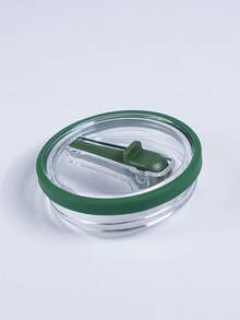 1 Pc Tumbler Flip Straw Lid Replacement Fit For 40 Oz, 2024 New Leak-Proof Clear Replacement Lids Spill Proof Tumbler Covers For Cup Accessories - 彩色 - 查看 12