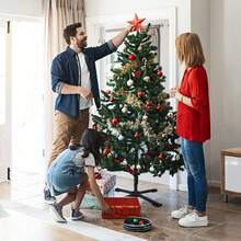 Extendable Artificial Christmas Tree Stand For Artificial Christmas Tree - Black - View 6