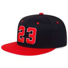 Men Number Embroidered Hip Hop Adjustable Cap For Daily Life And Outdoor Street - Multicolor - View 6