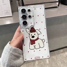 Funda para teléfono , compatible con modelos /Redmi, incluye fundas para perros con bufanda, adecuada para  14 M4PRO M13T M11Lite/Note9/Note10 Note11 Note12Pro Note13 Note13Pro 4G/5G11T Note8/Note8Pro10A/A3 K60/K70E.Funda protectora de cobertura total, diseño simple y creativo. - Multicolor - Ver 7