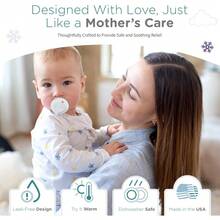 Freezable Baby Teether and Pacifier. Fill with Water and Freeze. Cold Soothing Relief for Teething Babies - por defecto - Ver 3