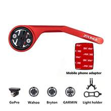 ZRACE Fahrrad Computer Halterung für Vorbau/Lenker/Lenkstange, für IGPSPORT / Garmin/Bryton/GoPro/Handy