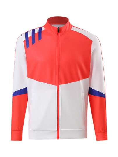 Men's Outdoor Sports Casual Zip-Up Jacket - With Zipper Pockets, Long Sleeve, Suitable For Outdoor Sports, Hiking, Tennis, Cycling, Vacation, Gym, Parties, Casual Outings, Warm For Autumn/Winter, Sports Casual Style