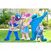 ®  Foil Balloon 3 Pack 1 X 39" Big Bird 1 X 37" Elmo And 1 X 35" Cookie Monster Characters Party Decorations - 黃紅藍 - 查看 6