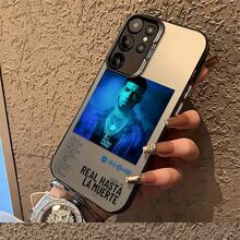 El estuche de teléfono para el rapero compatible con A56, A26, A36, A55, A35, A06, A16, A05, A14, A24, A34, A54, A15, A05S, A25, A23, A33, A53, A73, A13 4G y 5G, con un respaldo mate antichoque.17   17promax - Negro - Ver 1