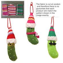 3 件/套全新圣诞绿香蕉挂饰、圣诞派对装饰道具、创意胡子圣诞老人小雕像饰品、圣诞树吊坠、家居墙壁装饰、农舍装饰、圣诞节 - 彩色 - 查看 10