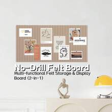 1pc Multipurpose Memo Board, Home Decor Gift Suitable For Living Room, Entryway, Photo Display, Mailbox, Office Supplies, Classroom, Growth Record, Meeting Room Planning, Wall Organizer, Calendar, Office Task Bar, Classroom Message Board, Bedroom Wall Sticker, Photo Wall, Study Timetable, Family Countdown, Christmas & New Year Decoration, New Year Gift For Friends, Colleagues, Elders