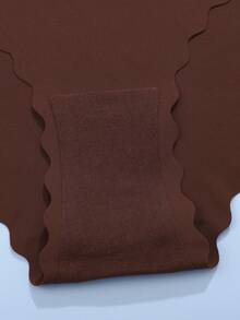 12pcs/Set Seamless Hipster Panties For Women, Minimalist Solid Color, Soft & Comfortable, Suitable For Daily Wear And Dates - Multicolor - View 8