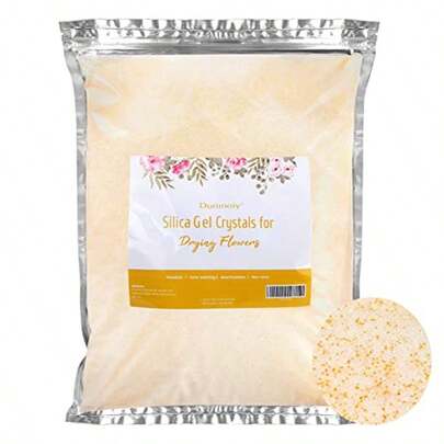 Silica Gel For Drying Flowers 6 LBS Reusable Silica Gel Crystals For Flower Wedding Bouquet Preservation Easy To Use With Color Indicating