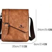 Women's Retro Casual Messenger Bag, Large Capacity Crossbody Bag, Versatile Shoulder Tote Bag - Multicolor - View 6