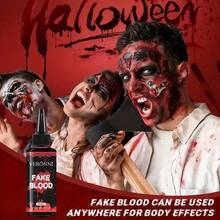 60ml Realistic Fake Blood Spray, Halloween Prop, Vampire & Zombie Festival Decoration, Spray On Clothes, Photography Prop