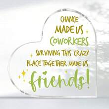 1 件，送给同事的朋友礼物，离别礼物离别礼物离别礼物生日礼物送给工作好友同事领导老板，机会让我们同事朋友礼物 - 婚礼生日万圣节圣诞节，圣诞节 - transparent - 查看 12