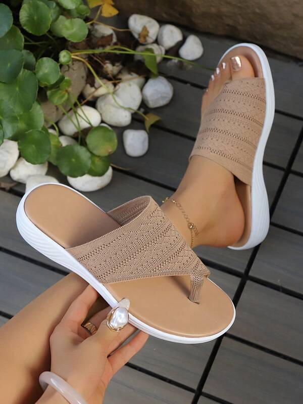 Sandalias de plataforma cómodas y transpirables de moda de verano para mujer, con suela antideslizante