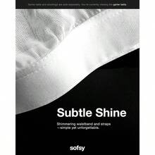 2026Premium High-Waist Mesh Garter Belt 6-Strap Suspender Lingerie For Women's Thigh High Stockings With Metal Clips - A03 | 1 雙 - 吊襪帶 | 冰白色+大號 - 查看 3