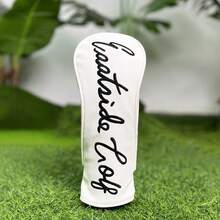 Golf Club Head Covers Golf Club Protective Sleeve Drive PU Waterproof Material Better Protection Of Golf Clubs White Utility Simple Style. - White - View 8