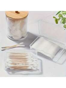 20/14/12/10/5个装迷你透明塑料收纳盒，长方形带盖收纳盒，透明饰面收纳盒，用于收集小物件