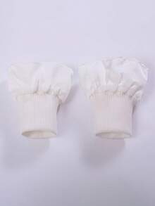 2pcs Windproof Down Jacket With Ribbed Cuffs, Warm, Thick, Seamless, Ankle Length Adjustable Hem For Autumn/Winter