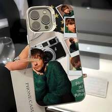 Funda para teléfono L-Louis T-Tomlinson 17 16 15 14 13 12 11 Pro Max Plus color a prueba de golpes cubierta trasera plateada - z2 - Ver 8