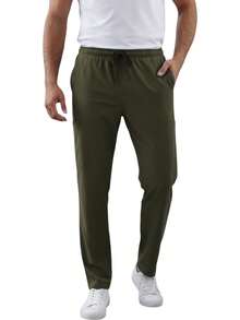SOULMATE Boston Men's Surgical Pants - Army Green - View 2