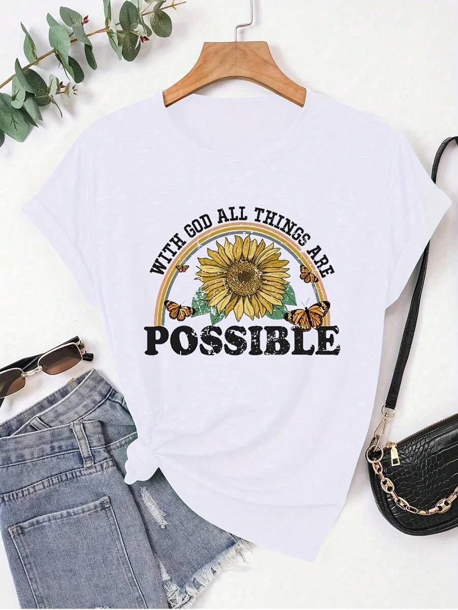 Damen T-Shirts - Weiss - Übersicht 1