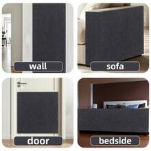 1pc Self-Adhesive Cat Scratch Pad Sticker, Suitable For Durable Polyester Carpet Edges, Can Be Used As Cat Scratching Board And Furniture Protector - Multicolor - View 11