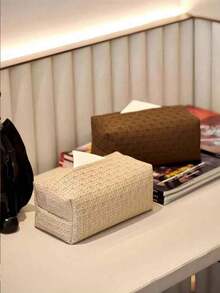 Stilvoller und minimalistischer Leder Taschentuchbox - perfekt für den Heim- und gewerblichen Gebrauch, mit elegantem Design für Wohnzimmer, Hotels und Restaurants. Strapazierfähige und praktische Servietten-Aufbewahrungstasche, um Ihren Raumdekor aufzuwerten