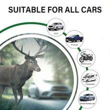 8 PCS Deer Whistles For Car Automotive Deer Warning Whistle Devices Animal Warning Devices To Avoid Collision Universal Animal Alert Accessories For Vehicles In White 4pcs - White4pcs - View 5