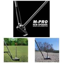 Magnetic Alignment Rods, Club Alignment Sticks, Magnetic Swing Training Aid Accessories Visualize Calibrate Shots, Hit Target With Right Swing, - màu đen - Xem 1