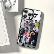 Funda de teléfono A-TEEZ KPOP Anime para 17 16 15 14 13 12 11 Pro MAX, cubierta trasera mate a prueba de golpes, funda mate anti-caída - z7 - Ver 8