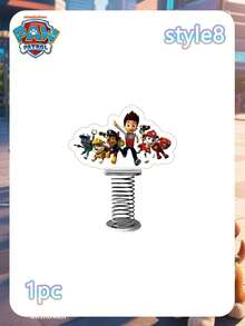 Paw Patrol 汪汪队立大功 1 件装 汪汪队立大功 春天 呀呀乐 可爱亚克力小摆件，Archie 每天都毛茸茸、蹦蹦跳跳的快乐，桌面摆件玩具，送给好朋友的最佳节日礼物，派对氛围装饰，完美的派对装饰品 - 彩色 - 查看 14