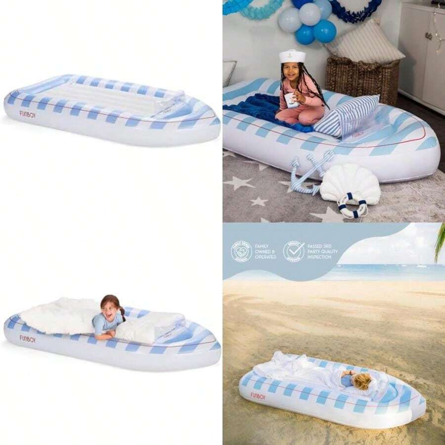 Car Inflatable Bed - Multicolor - View 1