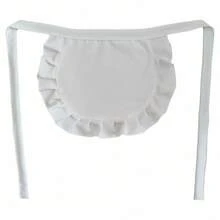 Maid Apron Cute Princess Style Apron Soft Girl Lolita Daily Bib Cross ...