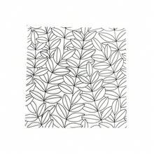 不粘可重复使用柔性粘土纹理垫适用于陶器陶瓷聚合物粘土工具压印浮雕印章草叶花朵图案